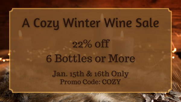 Cozy Winter Wine Sale