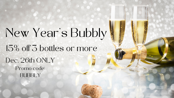 New Years Bubbly Sale