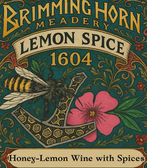 BRIMMING HORN LEMON SPICE MEAD 500ML
