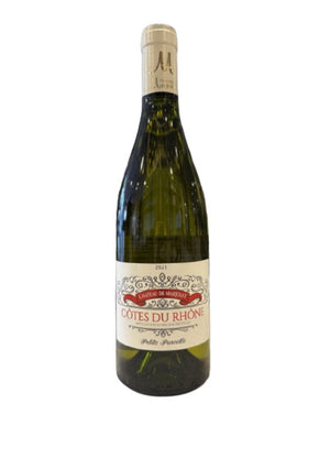 CHATEAU DE MARJOLET PETITE PARCELLE COTES DU RHONE BLANC 750ML