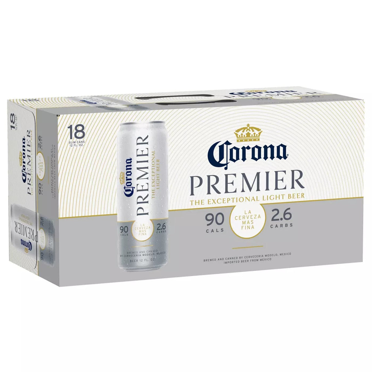 CORONA PREMIER 18PK CAN – Banks Wines & Spirits