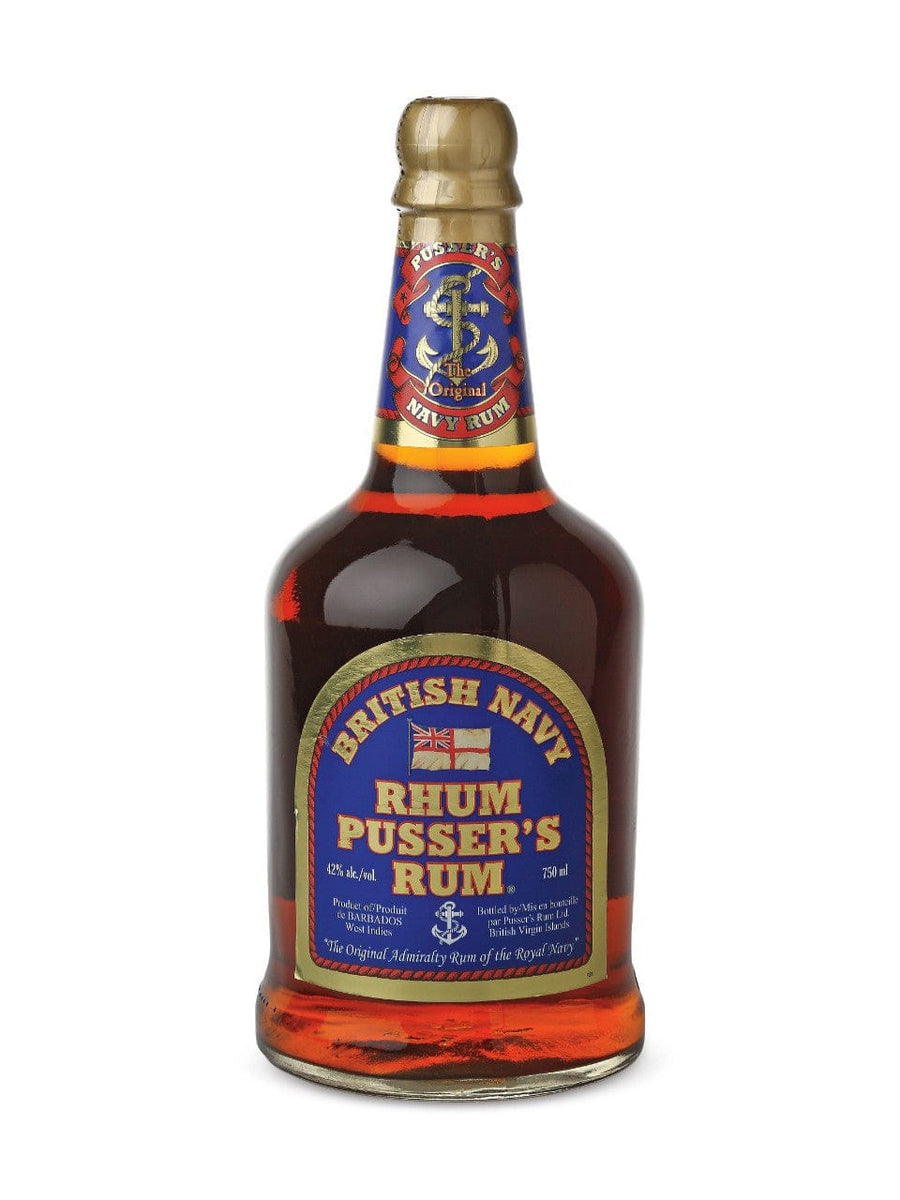 PUSSERS BRITISH NAVY RUM 750ML – Banks Wines &amp; Spirits