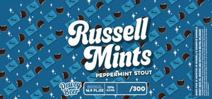 RUSSELL MINTS BWS DEWEY BEER CO 500ML