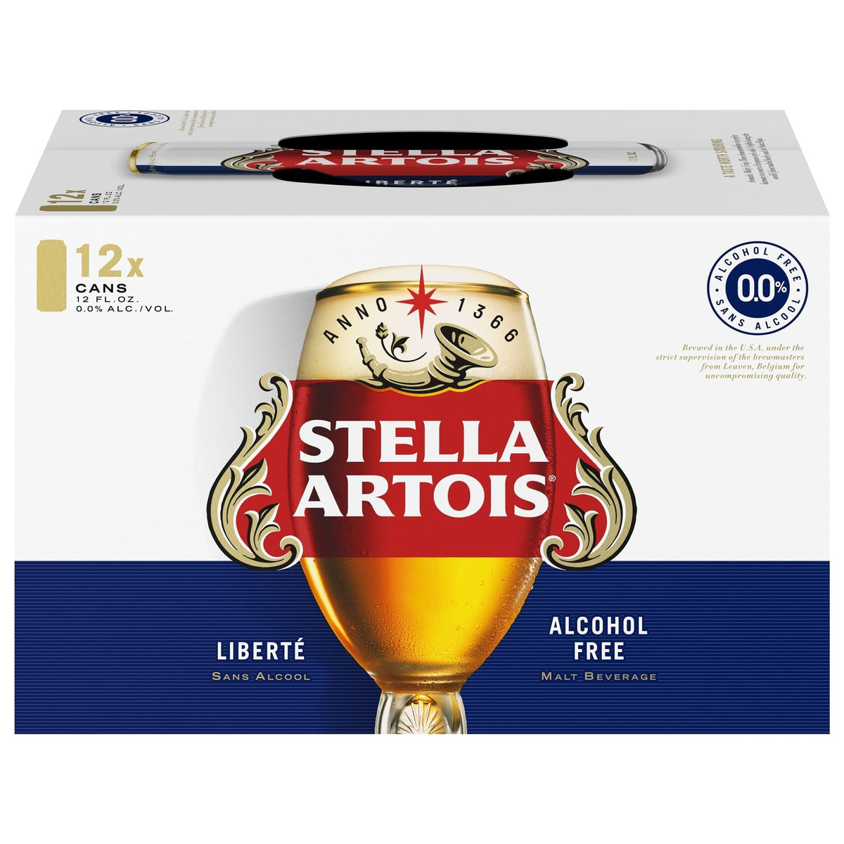 STELLA ARTOIS LIBERTE NON ALCOHOLIC 12PK CAN – Banks Wines & Spirits