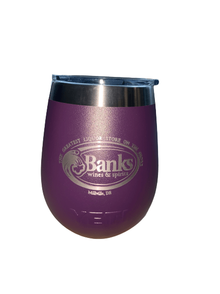 YETI BANKS WINE 10OZ PURPLE