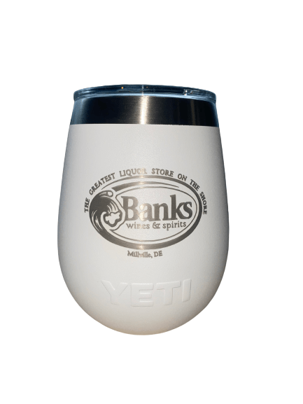 YETI BANKS WINE 10OZ WHITE