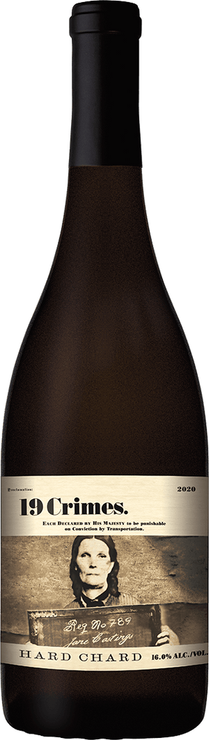 19 CRIMES HARD CHARDONNAY 750ML