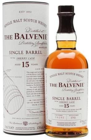 BALVENIE 15YR SHERRY CASK 750ML