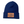 Load image into Gallery viewer, BANKS LEATHER PATCH BEANIE NAVY