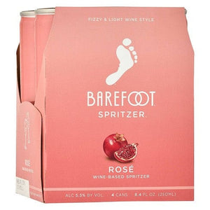 BAREFOOT SPRITZER ROSE CAN 4 PACK 250ML