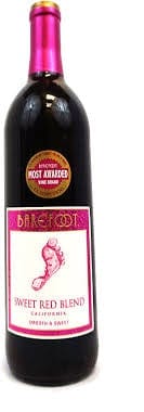 BAREFOOT SWEET RED 750ML