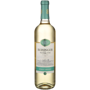 BERINGER MAIN & VINE PINOT GRIGIO 750ML