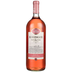 BERINGER MAIN & VINE WHITE ZINFANDEL 1.5L