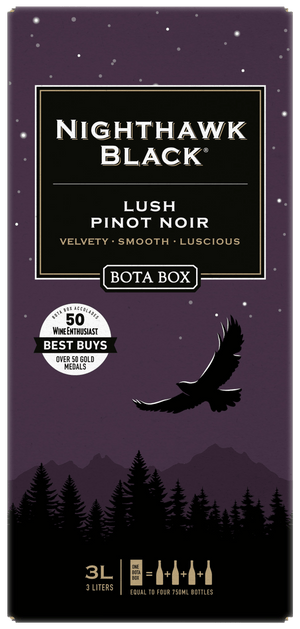 BOTA BOX NIGHTHAWK BLK PINOT NOIR 3.0L