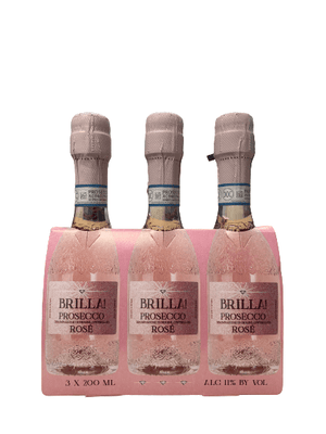 BRILLA PROSECCO ROSE 3PK