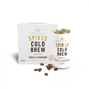 CAFE AGAVE SPIKED COLD BREW VANILLA CINNAMON 4PK