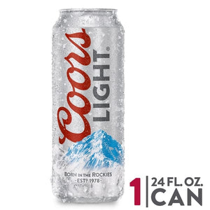 Coors Light 24oz can