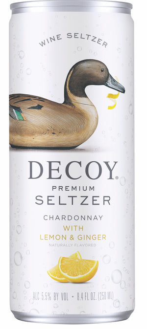 DECOY SELTZER LEMON GINGER SINGLE-8.4OZ