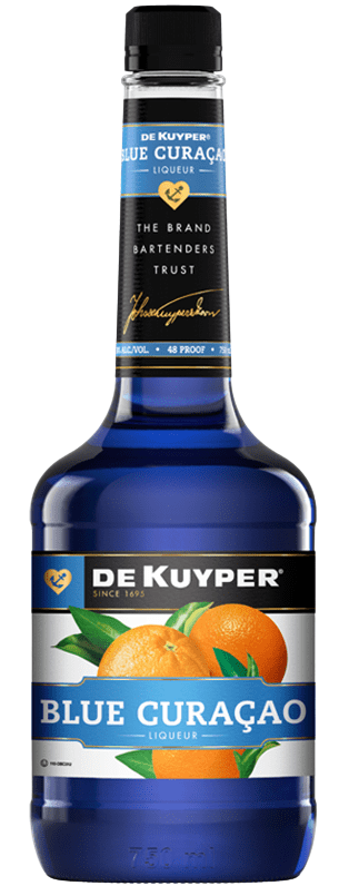 DEKUYPER CURACAO BLUE 750ML