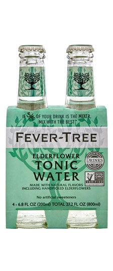 FEVER TREE ELDERFLOWER TONIC 4PK