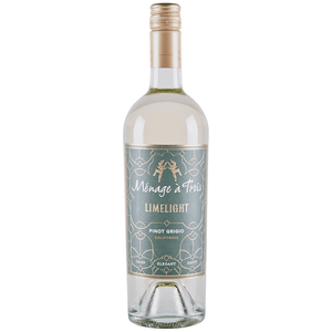 MENAGE A TROIS LIMELIGHT PINOT GRIGIO 750ML