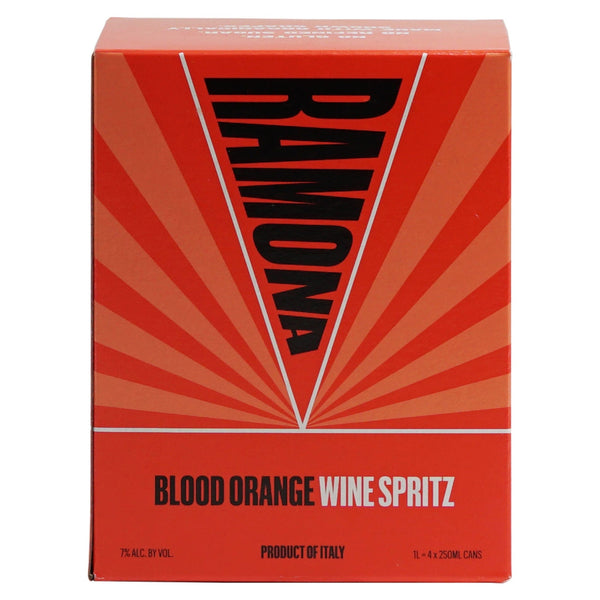 RAMONA BLOOD ORANGE WINE SPRITZ 4PK