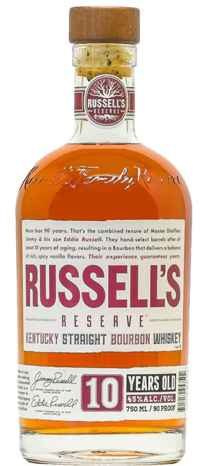 RUSSELL'S RESERVE BOURBON 10 YR 90P 750ML