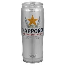Sapporo 22oz can
