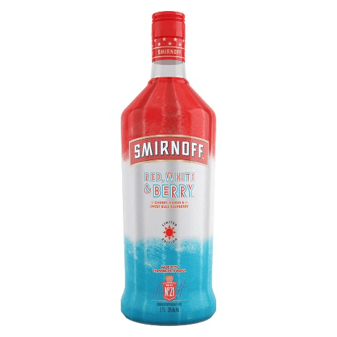 SMIRNOFF RED, WHITE, & BERRY 1.75L