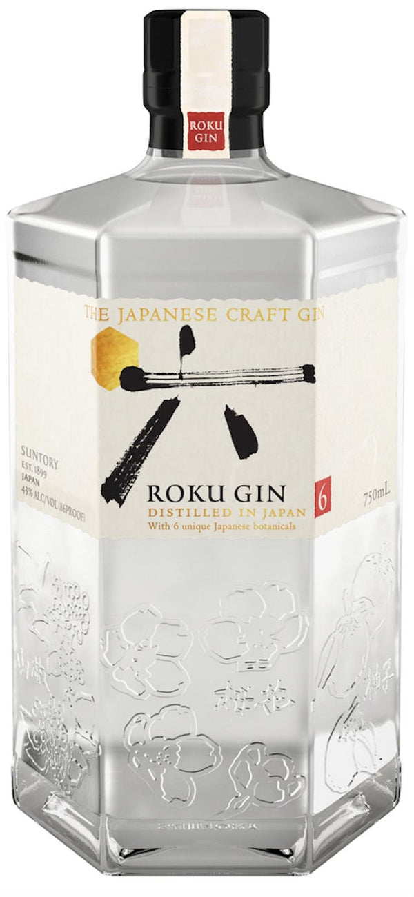 SUNTORY ROKU GIN 750ML