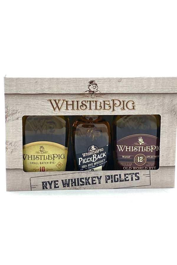 WHISTLEPIG RYE WHISKEY PIGLETS 50ML 3PK