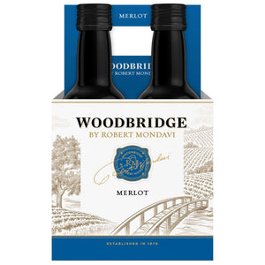 WOODBRIDGE MERLOT 4PK 187ML