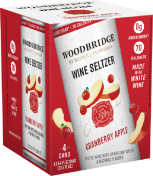 WOODBRIDGE WINE SELTZER CRANBERRY APPLE 4PK