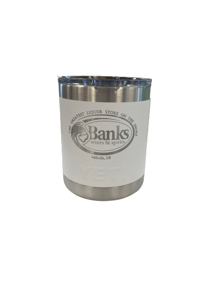 YETI BANKS LOWBALL 10oz White