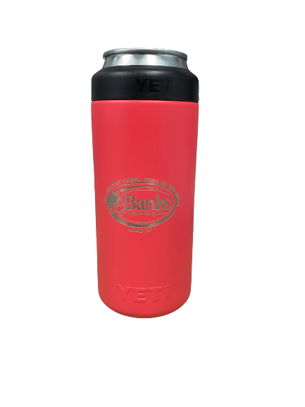YETI BANKS SLIM CAN Coral Pink