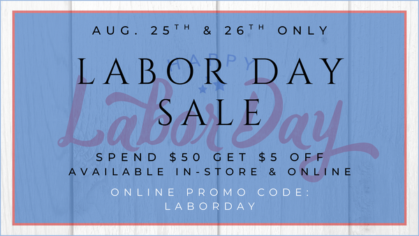 Labor Day Sale