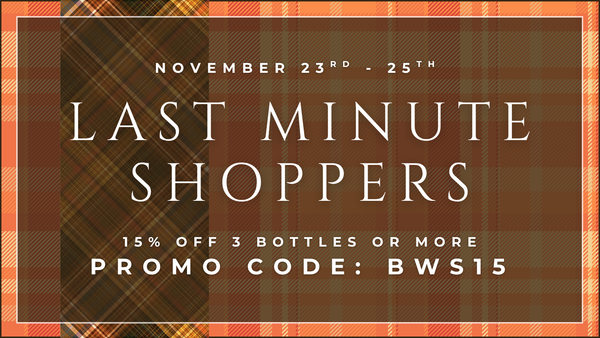 Last Minute Shoppers Wine Sale