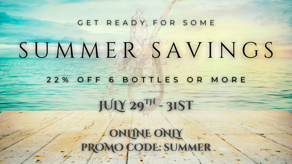 Summer Savings Wine Sale
