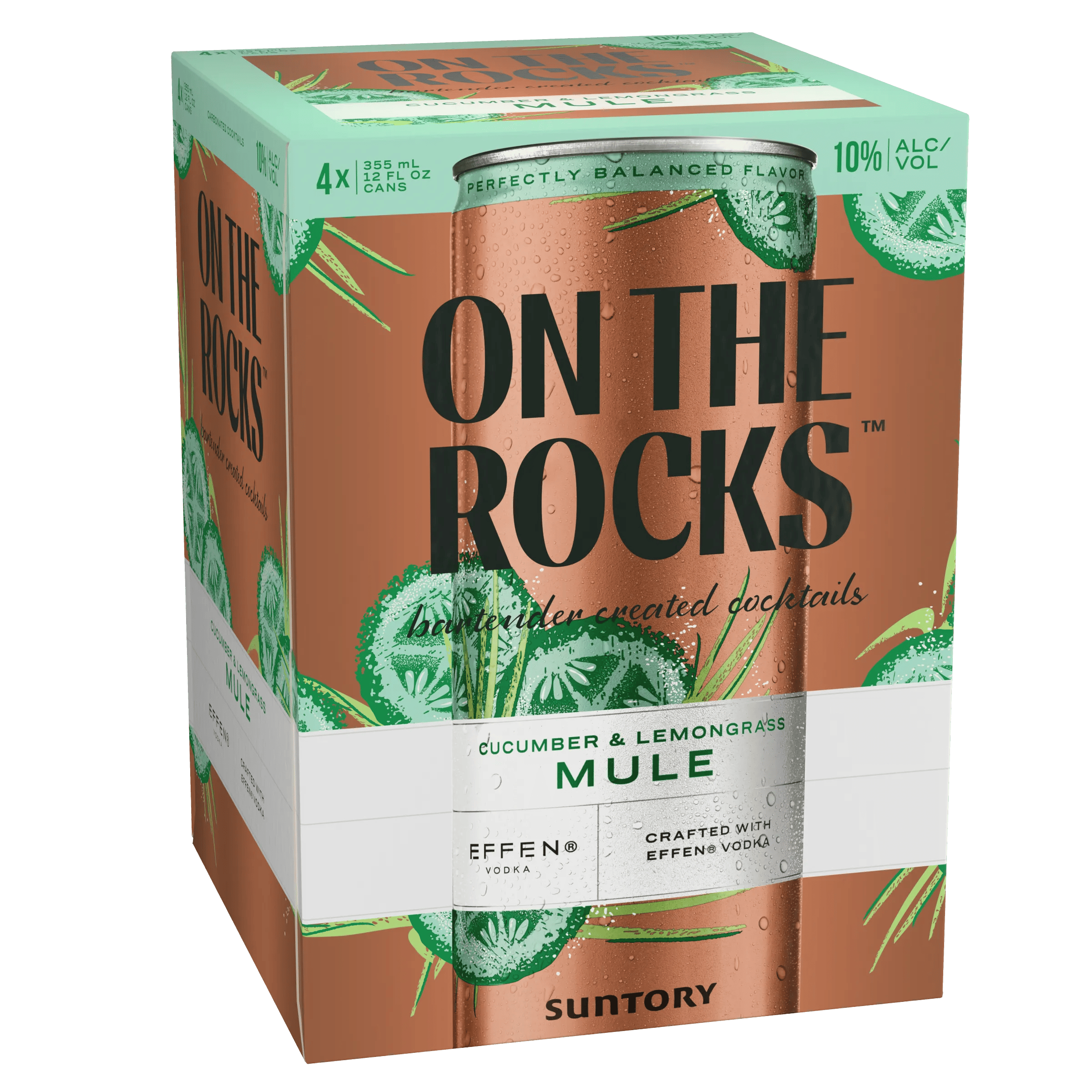 ON THE ROCKS RTD CUCUMBER LEMONGRASS MULE 4PK – Banks Wines & Spirits