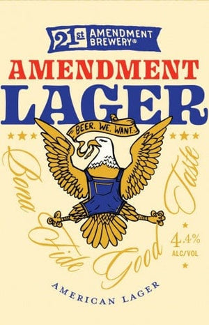 21ST AMENDMENT AMERICAN LAGER 12PK CAN