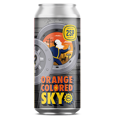 2SP ORANGE COLORED SKY 4PK