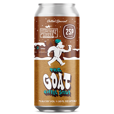 2SP THE GOAT COFFEE STOUT 4PK