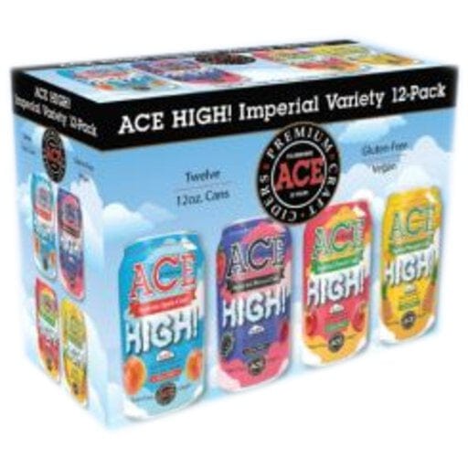 ACE CIDER HIGH IMPERIAL VARIETY 12 PK CAN C/O