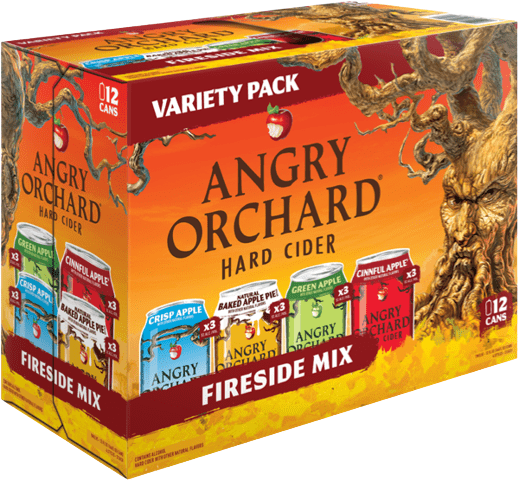 ANGRY ORCHARD FIRESIDE VARIETY 12PK CAN