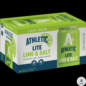 ATHLETIC LIME & SALT 6PK CAN