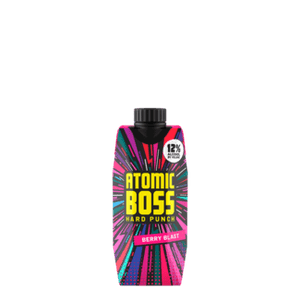 ATOMIC BOSS HARD PUNCH BERRY BLAST 500ML