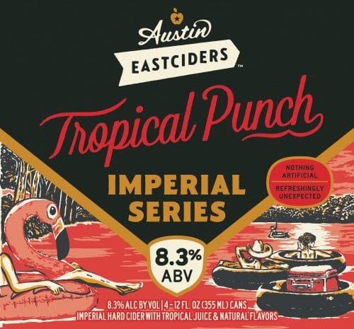 AUSTIN EASTCIDERS TROPICAL PUNCH 4PK