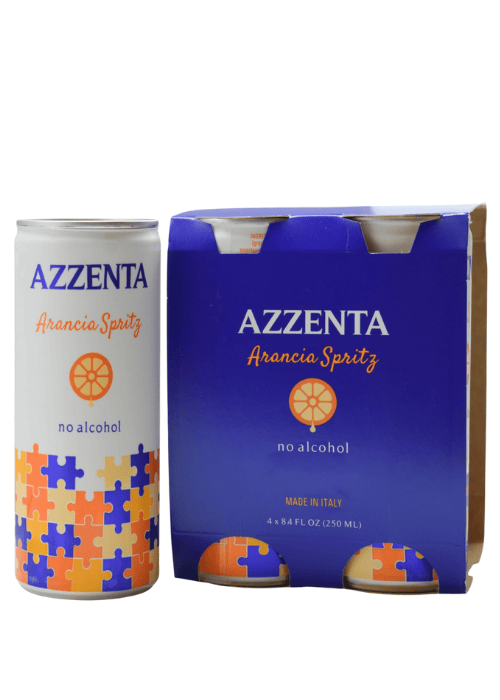 AZZENTA ARANCIA SPRITZ N/A MOCKTAIL 4PK