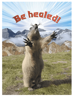 BE HEALED!