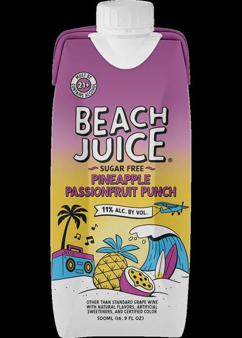 BEACH JUICE PINEAPPLE PASSIONFRUIT 500ML